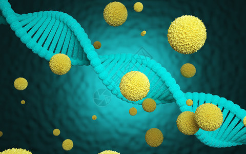 序列素材3d细胞基因链设计图片