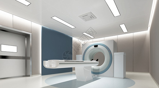 身体检查MRI核磁共振扫描仪设计图片