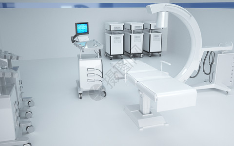 X光扫描仪放射疗法高清图片