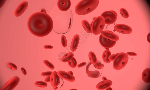红色血浆显微镜下红细胞设计图片