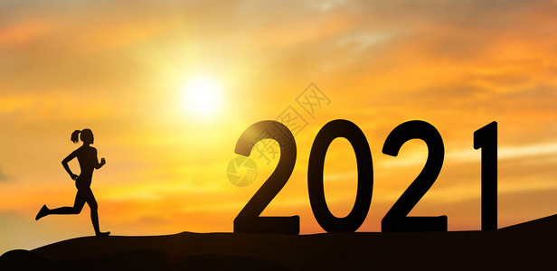 2021创意海报背景图片