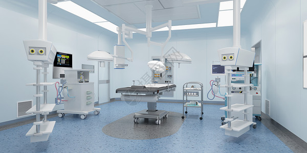 手术用品手术室场景设计图片
