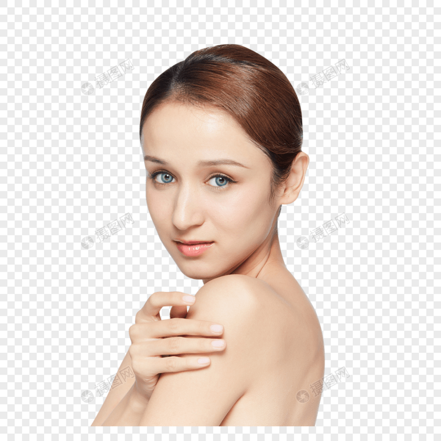 美女面部护肤肌肤保养图片