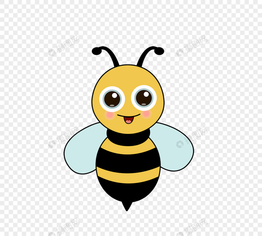 可爱蜜蜂有趣卡通bee图片
