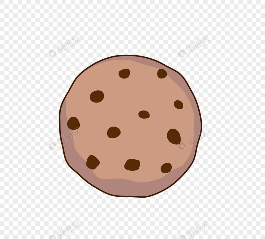 卡通巧克力饼干元素cookie图片