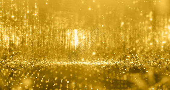 金色粒子雨金色粒子背景设计图片