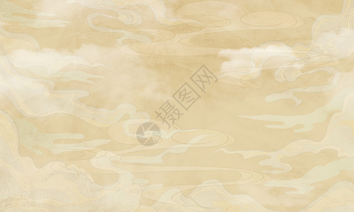 湿地意境国风祥云背景设计图片