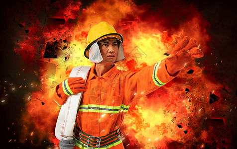消防安全背景图片