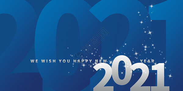 快乐连连字体2021新年快乐设计图片