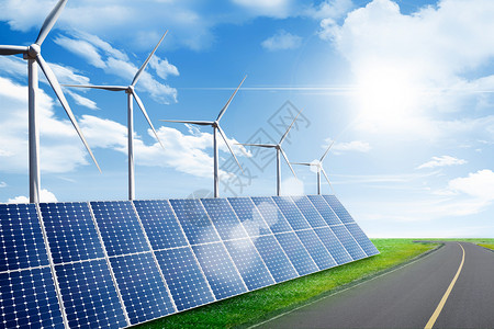 科技板环保新能源设计图片