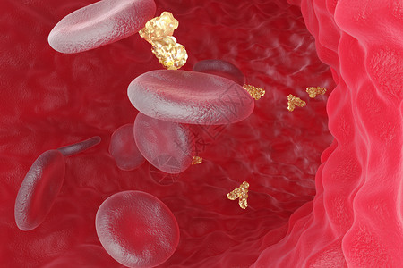 人体物质血管内部场景设计图片