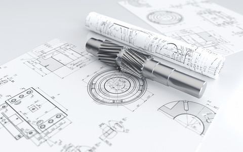 建筑工具工业科技设计图片