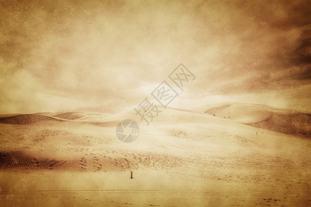 气候恶化沙尘暴设计图片