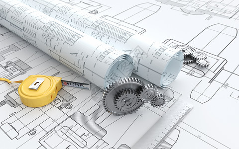 建筑工具工业科技设计图片