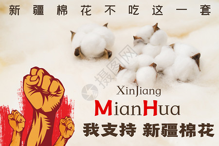 新疆大盘鸡海报支持新疆棉花设计图片