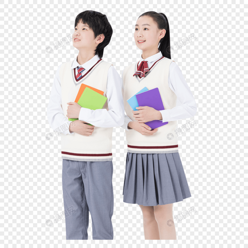 韩系中学生形象图片