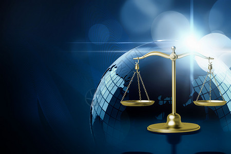 法律天平世界法律日设计图片