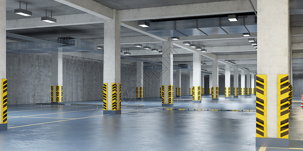 车位租赁3D停车场设计图片