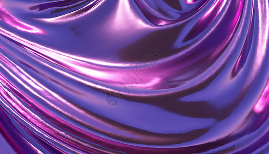 紫色金属质感C4D镭射渐变背景设计图片