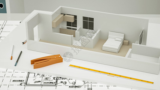 房型模型户型建筑设计设计图片