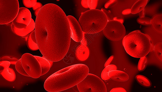 红色血浆流动红细胞设计图片