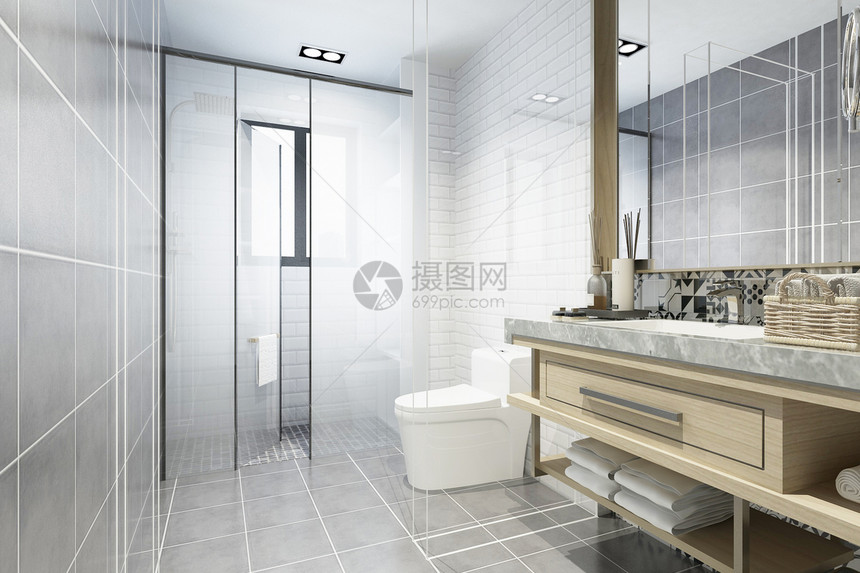 现代卫浴设计图片