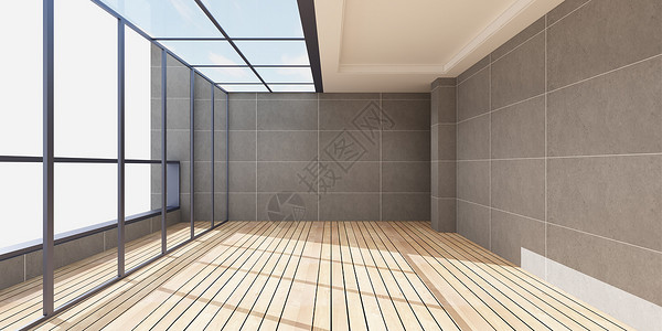浴室玻璃3D住宅场景设计图片