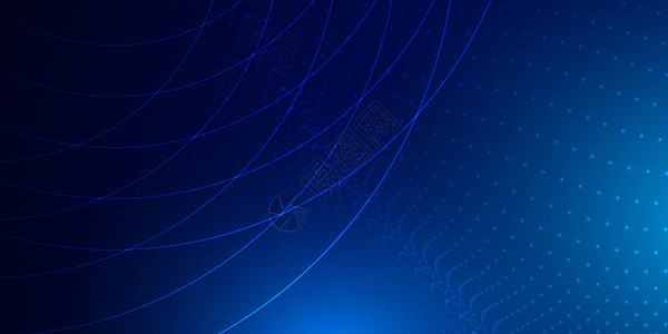 蓝色蜘蛛网科技粒子背景设计图片