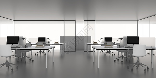 写字楼会议室3D办公室场景设计图片