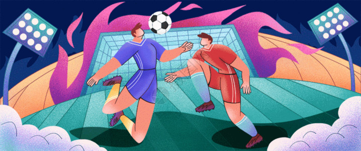 足球体育素材欧洲杯足球比赛gif动图高清图片