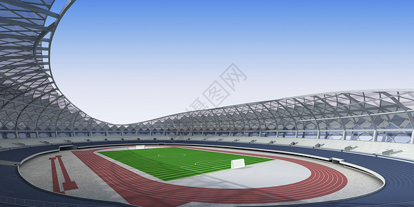 田径训练奥林匹克体育场设计图片