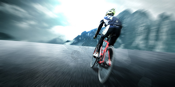 骑行西藏自行车运动设计图片