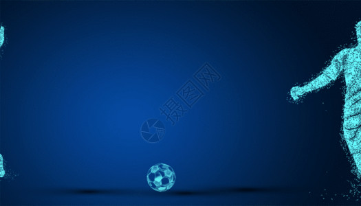 球迷助威世界杯创意足球比赛GIF高清图片