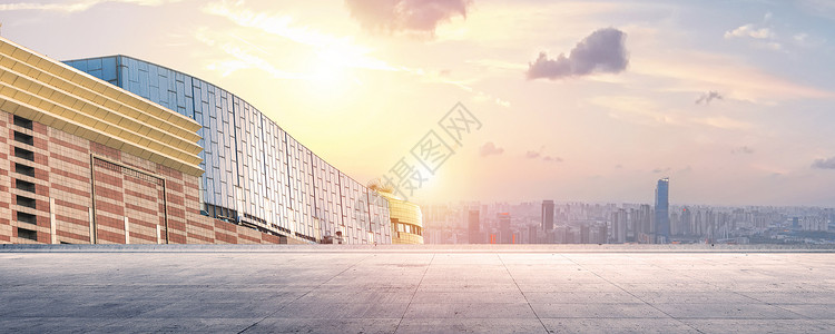 大气商务建筑背景图片