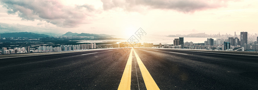 泊尔汽车公路背景设计图片