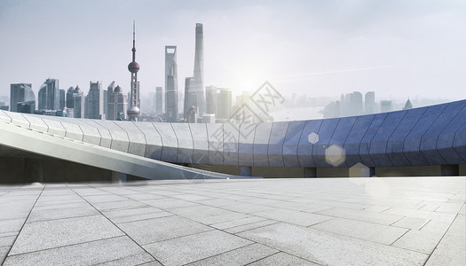 上海白玉兰广场大气商务建筑设计图片