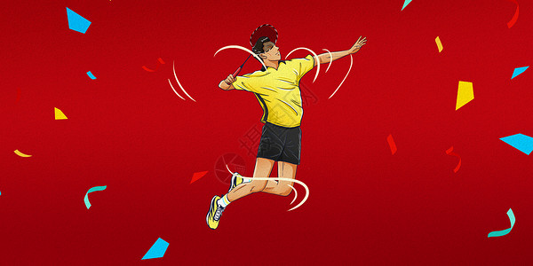 体育跳绳运动竞技背景设计图片