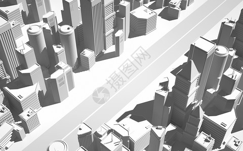 城市规划鸟瞰图3D城市规划设计图片
