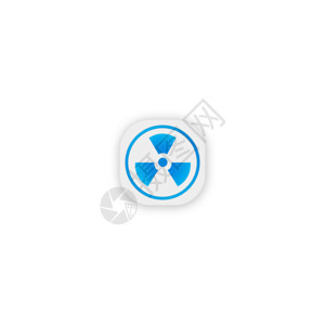 保时捷徽章标志蓝色风扇GIF图标高清图片