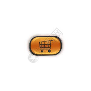 UI购物车黑金按钮图标GIF图标高清图片