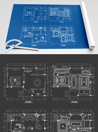 别墅户型图2021年别墅空间户型图设计模板