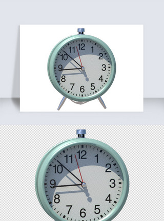 时间动图素材草图大师SU模型矢量文件原创闹钟素材模板