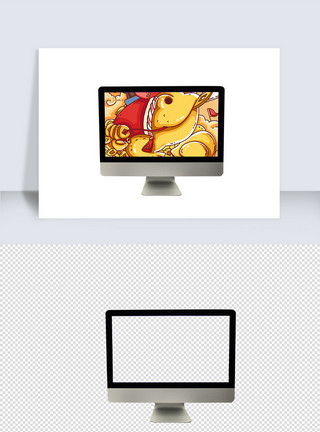 Ipad屏幕电脑一键置换样机模板