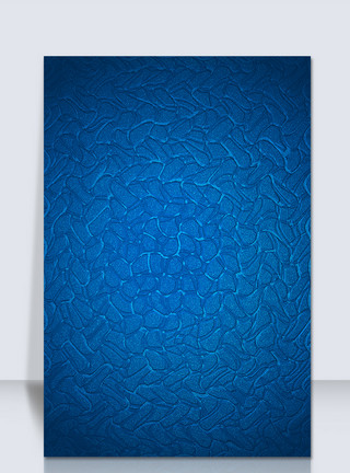 蓝色砖纹背景蓝色不规则皮革纹理模板