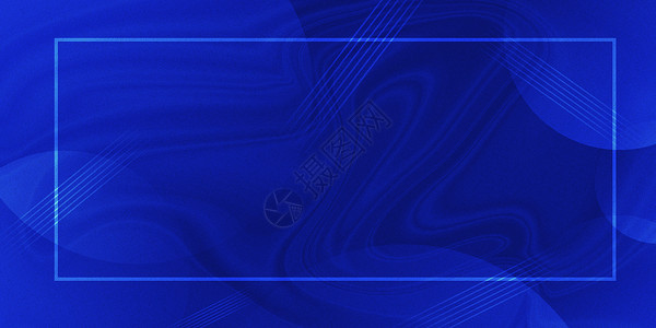 透明边框克莱因蓝背景设计图片