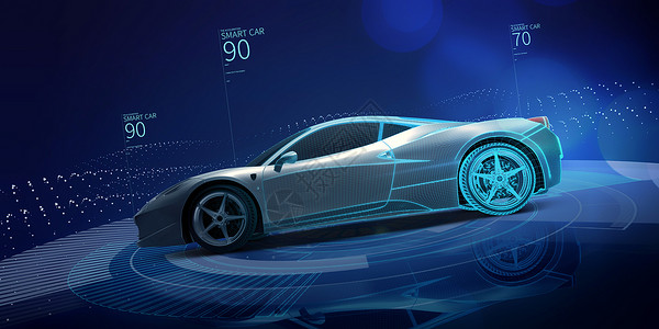 智能汽车性能分析监控高清图片