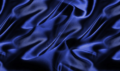 深蓝丝绸背景背景图片