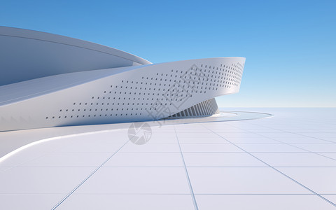3D建筑物建筑空间设计图片