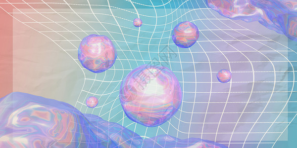 透明酸性酸性气泡背景设计图片