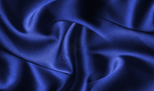 蓝色丝绸背景背景图片